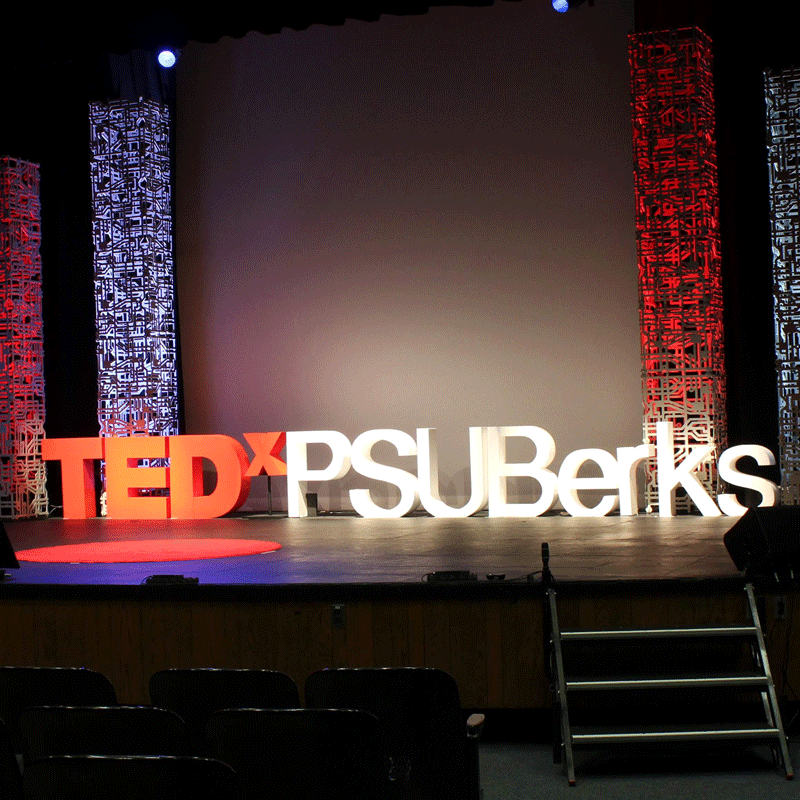 redcarpets.com-step-repeat-fabric-red-carpet-TEDxPSUBerks-round-circle-red-18-21
