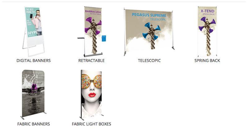 Red Carpet Banner Stands Displays 
