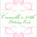 Birthday Logo Ideas