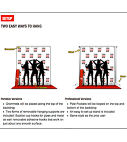 Step and Repeat > Portable v. Professional Packages
