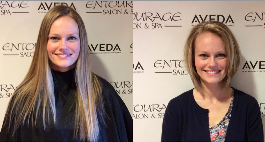 Entourage Salon & Spa > Custom 4×4 Step & Repeat
