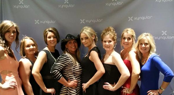Xyngular Health & Wellness Conference > Custom 8×12 FABRIC Step & Repeat Backdrop