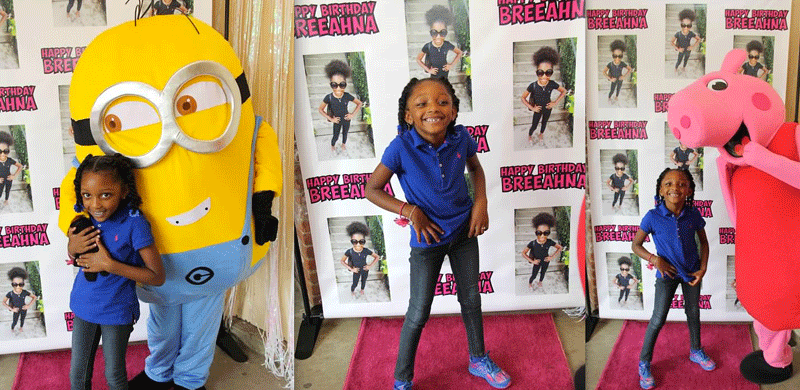 BreeAhna’s 6th Birthday Celebration > 4×7 Backdrop & Pink Carpet