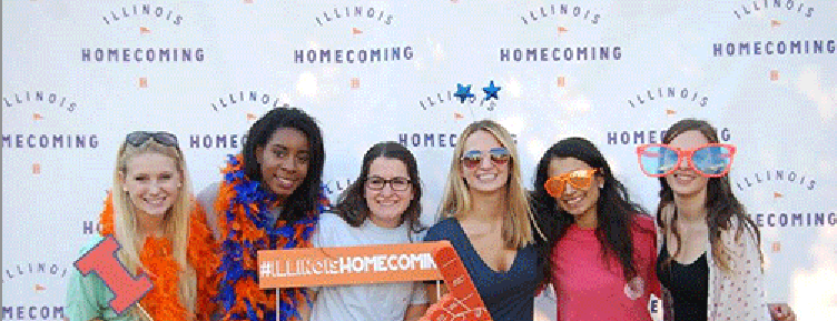 Univ of Illinois 2015 Greek Homecoming BBQ > 8×10 Step & Repeat Backdrop