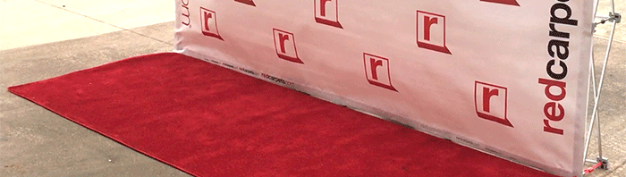 Vinyl 90x120 4x10 Red Carpet
