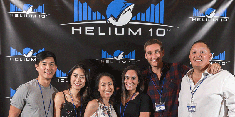 Helium 10 Social 2018 > Step and Repeat