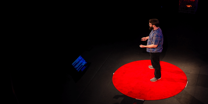 TEDxPSUBerks 2018 > Red Round Circle Carpet