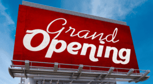 grand opening