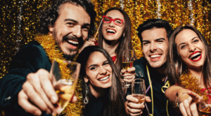 People at a party