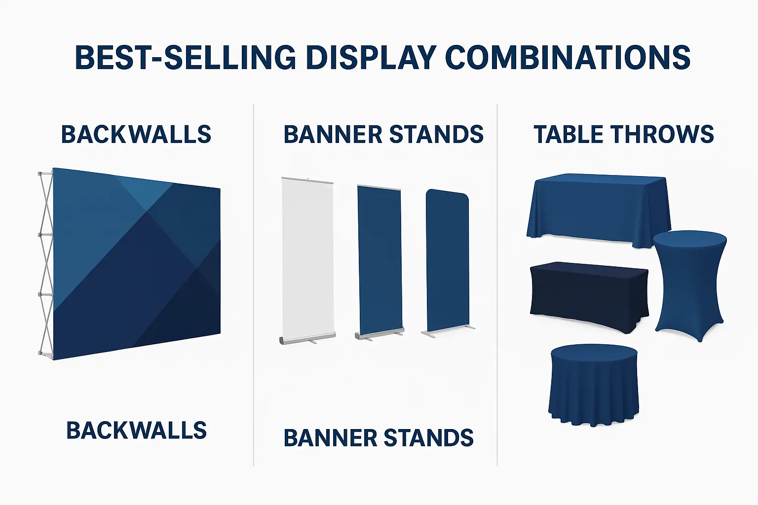 Best-Selling Display Combinations for Maximum Event Impact