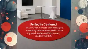 Round Circle Carpets: Create Instant Impact at Any Event