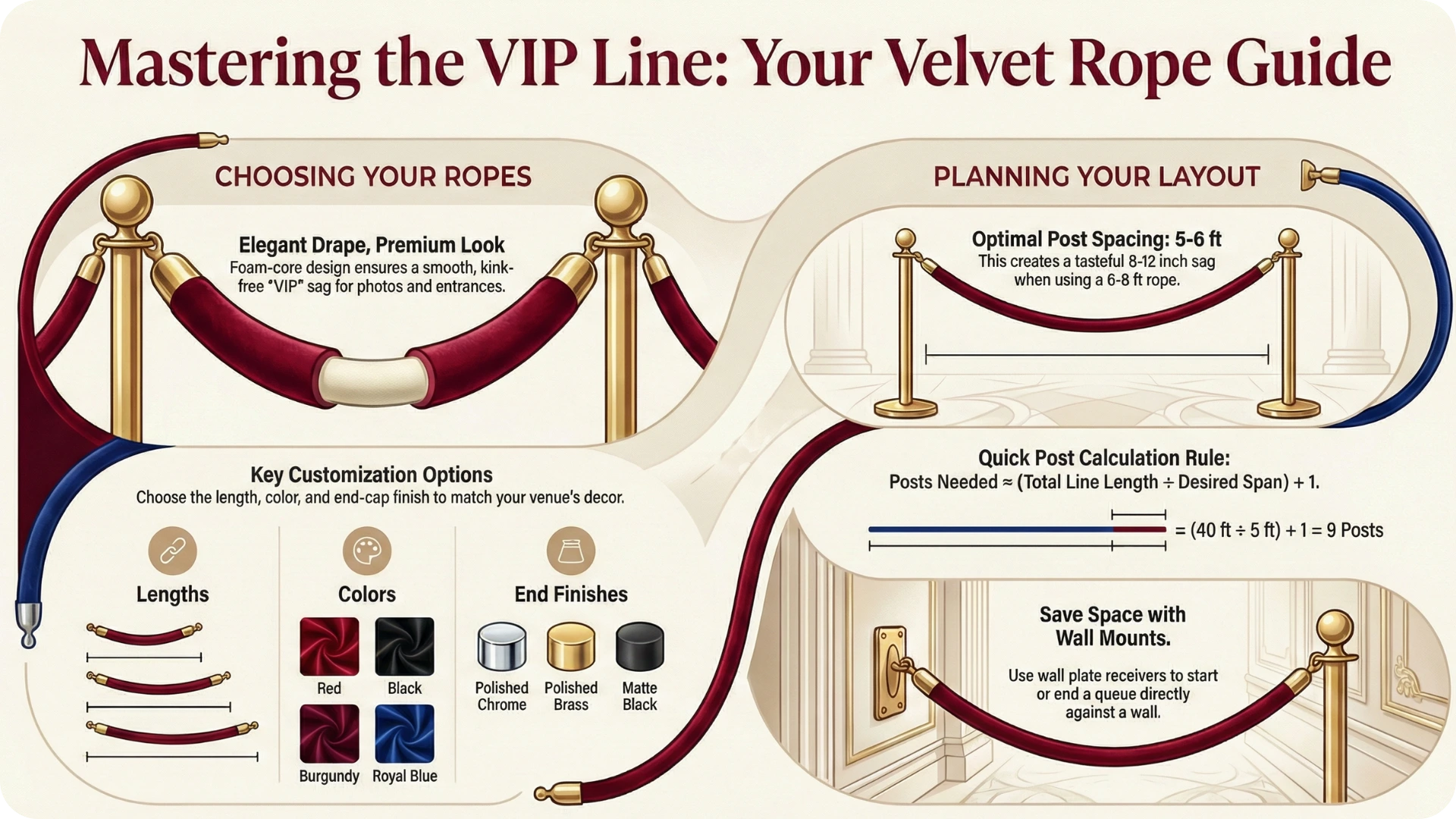 Elegance With Purpose: Velvet Ropes & Crowd Control in 2026