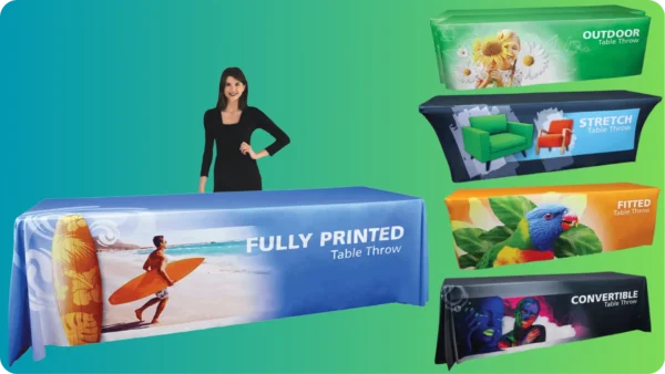 The Most Overlooked Branding Surface: Table Covers in 2026