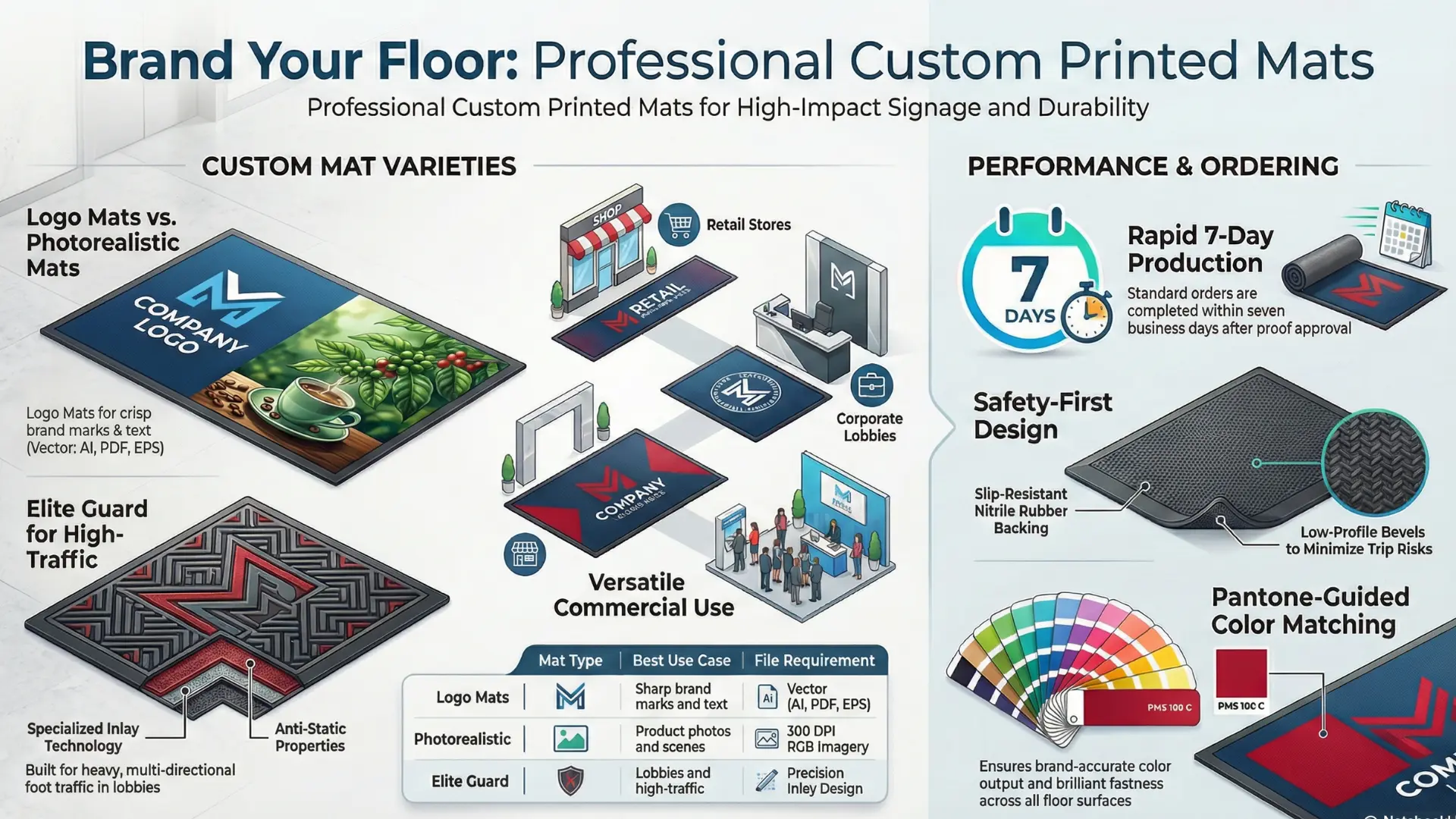 Where Brands Begin Underfoot: Logo Mats in 2026