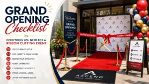 RedCarpets.com Grand Opening Checklist