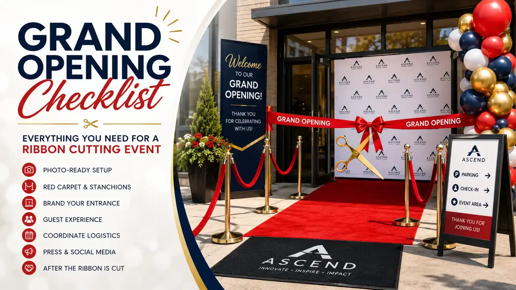 Grand Opening Checklist: Everything You Need for a Ribbon Cutting Event