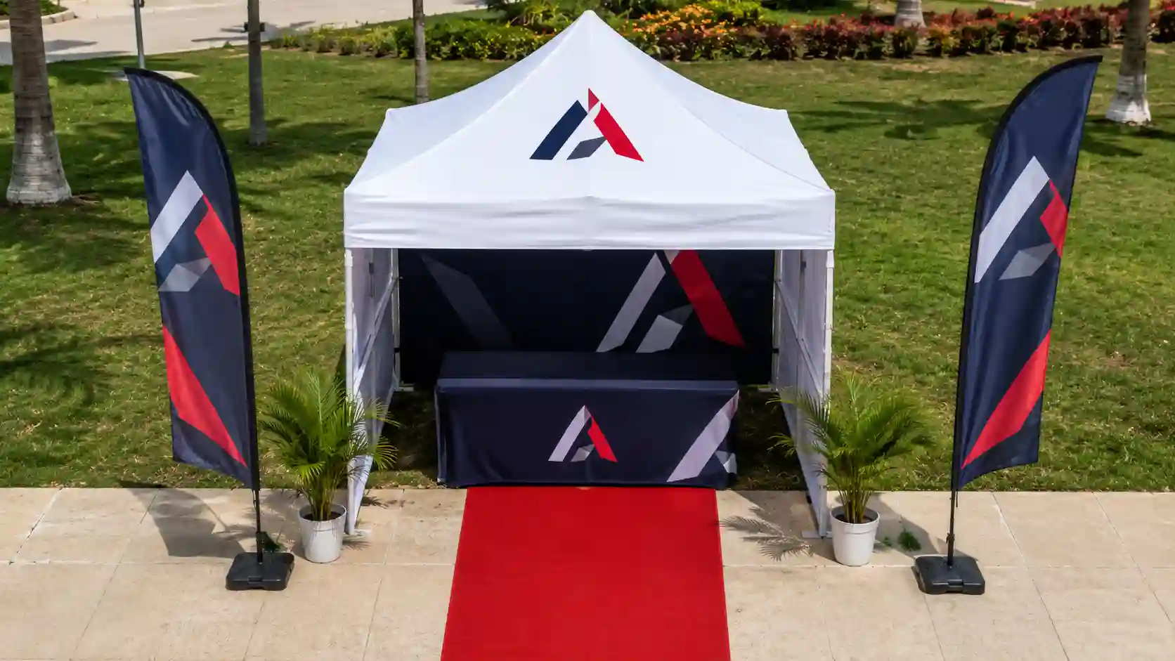 Outdoor Event Setup Guide: Tents, Flags, Table Covers & Carpet Runners