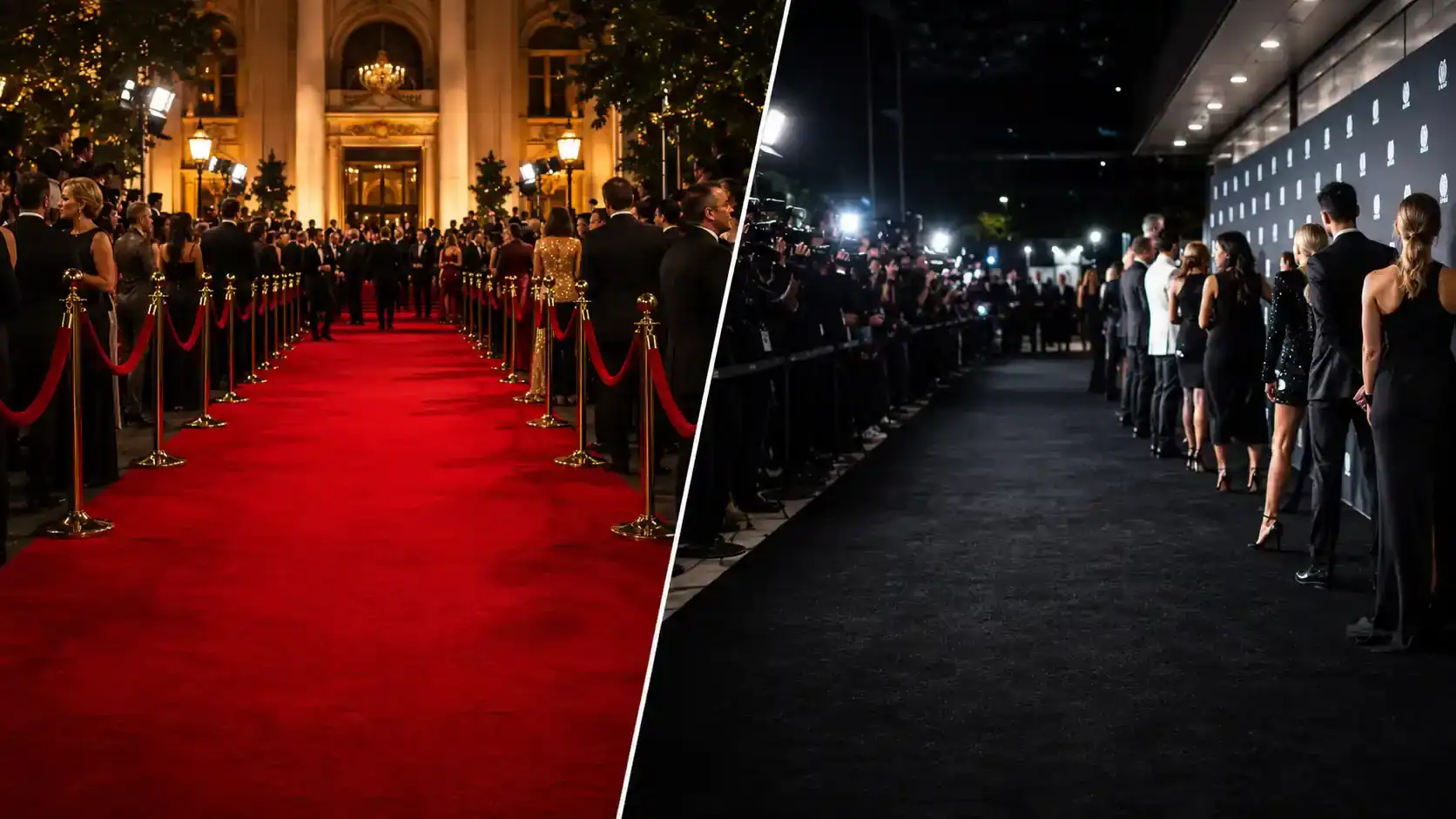 Black Carpet vs. Red Carpet: Which Is Right for Your Event?