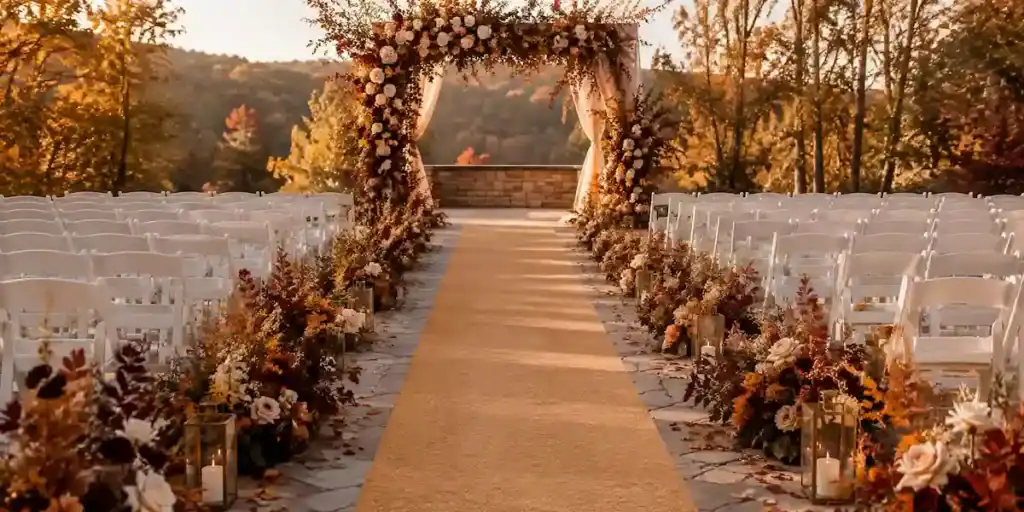 Fall Wedding Carpet Colors: Best Runner Shades for Autumn Weddings